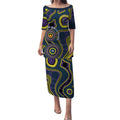 Storm NAIDOC Week 2026 Personalised Puletasi 50 Years of Deadly Aboriginal Art