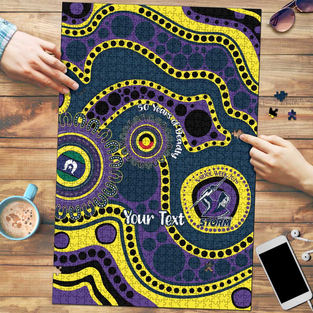 Storm NAIDOC Week 2026 Personalised Puzzle 50 Years of Deadly Aboriginal Art