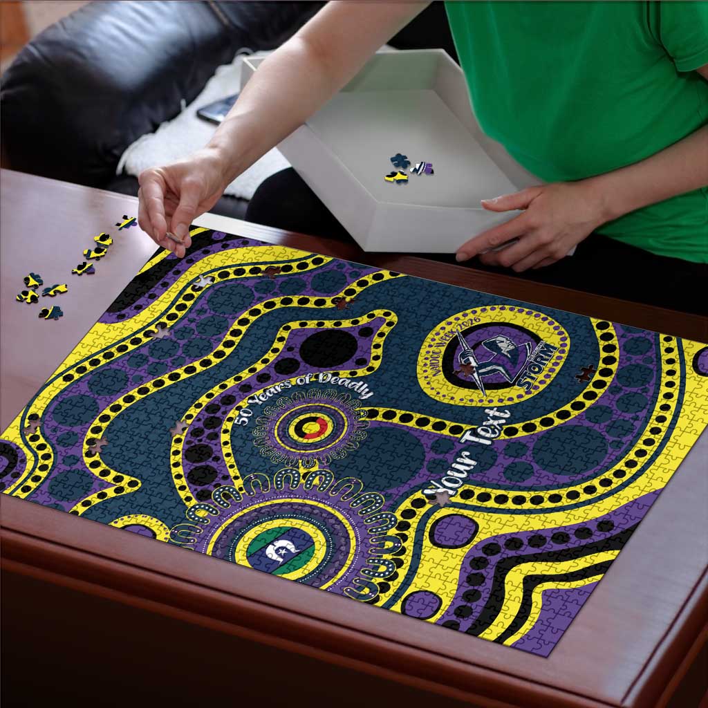 Storm NAIDOC Week 2026 Personalised Puzzle 50 Years of Deadly Aboriginal Art