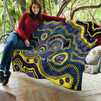 Storm NAIDOC Week 2026 Personalised Quilt 50 Years of Deadly Aboriginal Art
