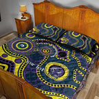 Storm NAIDOC Week 2026 Personalised Quilt Bed Set 50 Years of Deadly Aboriginal Art