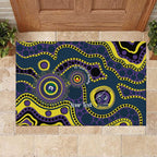 Storm NAIDOC Week 2026 Personalised Rubber Doormat 50 Years of Deadly Aboriginal Art