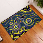Storm NAIDOC Week 2026 Personalised Rubber Doormat 50 Years of Deadly Aboriginal Art