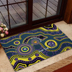 Storm NAIDOC Week 2026 Personalised Rubber Doormat 50 Years of Deadly Aboriginal Art