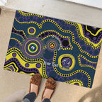 Storm NAIDOC Week 2026 Personalised Rubber Doormat 50 Years of Deadly Aboriginal Art