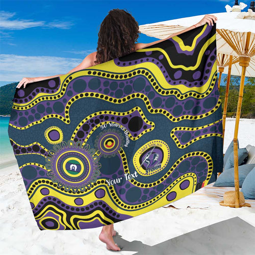 Storm NAIDOC Week 2026 Personalised Sarong 50 Years of Deadly Aboriginal Art