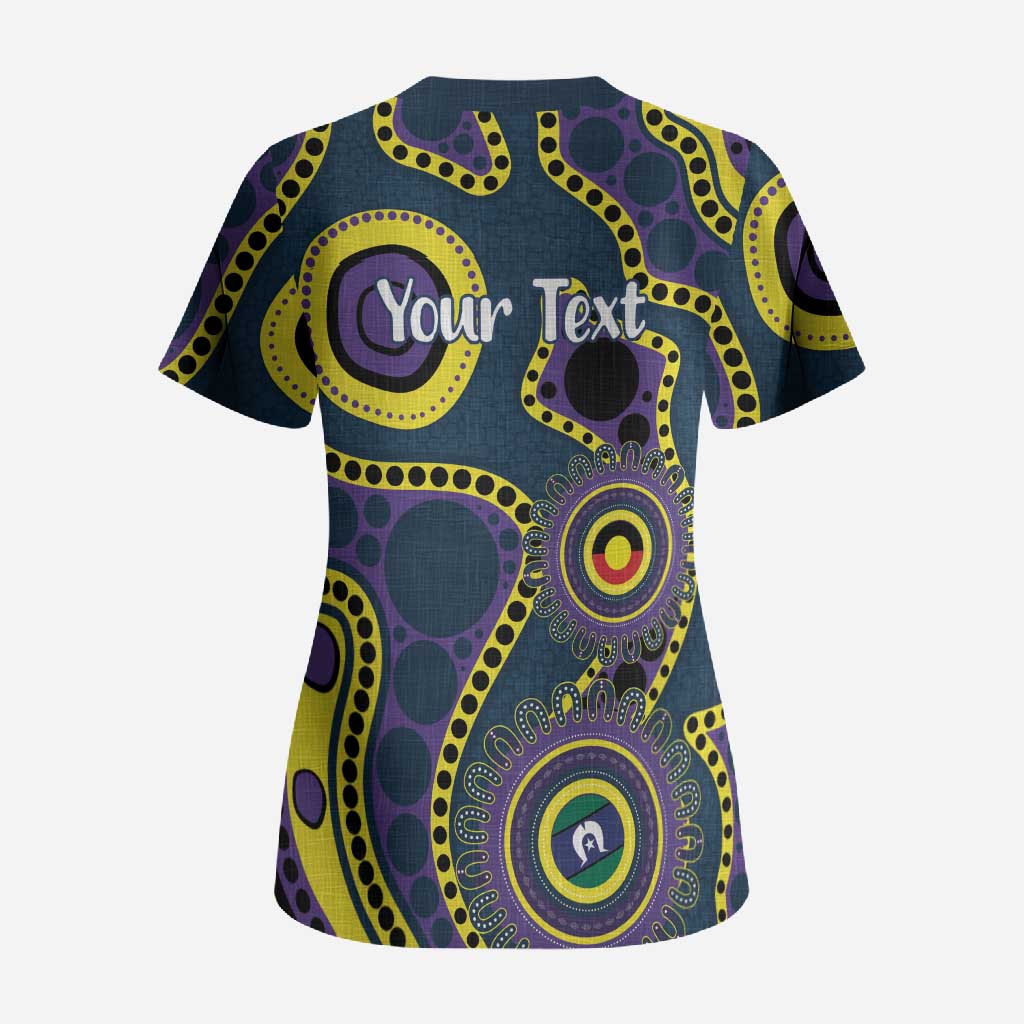Storm NAIDOC Week 2026 Personalised Scrub Top 50 Years of Deadly Aboriginal Art