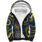 Storm NAIDOC Week 2026 Personalised Sherpa Hoodie 50 Years of Deadly Aboriginal Art
