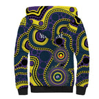 Storm NAIDOC Week 2026 Personalised Sherpa Hoodie 50 Years of Deadly Aboriginal Art