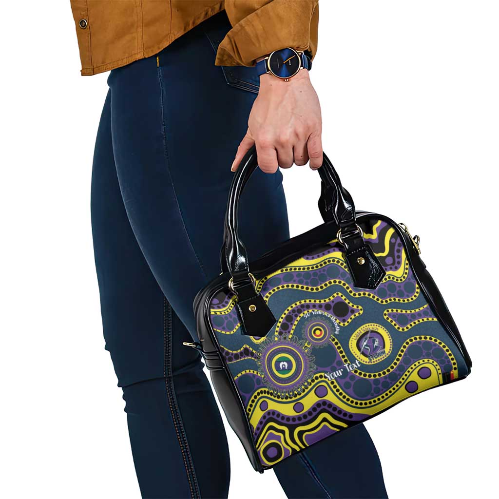 Storm NAIDOC Week 2026 Personalised Shoulder Handbag 50 Years of Deadly Aboriginal Art