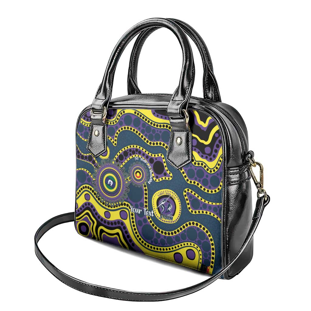 Storm NAIDOC Week 2026 Personalised Shoulder Handbag 50 Years of Deadly Aboriginal Art