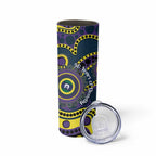 Storm NAIDOC Week 2026 Personalised Skinny Tumbler 50 Years of Deadly Aboriginal Art