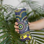 Storm NAIDOC Week 2026 Personalised Skinny Tumbler 50 Years of Deadly Aboriginal Art
