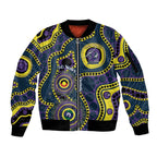 Storm NAIDOC Week 2026 Personalised Sleeve Zip Bomber Jacket 50 Years of Deadly Aboriginal Art