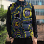 Storm NAIDOC Week 2026 Personalised Sleeveless Puffer Jacket 50 Years of Deadly Aboriginal Art