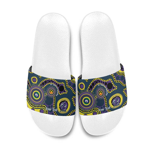 Storm NAIDOC Week 2026 Personalised Slide Sandals 50 Years of Deadly Aboriginal Art