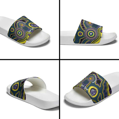 Storm NAIDOC Week 2026 Personalised Slide Sandals 50 Years of Deadly Aboriginal Art