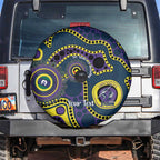 Storm NAIDOC Week 2026 Personalised Spare Tire Cover 50 Years of Deadly Aboriginal Art