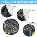 Storm NAIDOC Week 2026 Personalised Spare Tire Cover 50 Years of Deadly Aboriginal Art