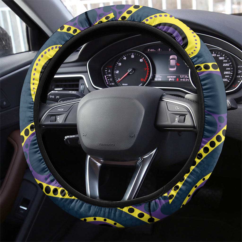 Storm NAIDOC Week 2026 Steering Wheel Cover 50 Years of Deadly Aboriginal Art
