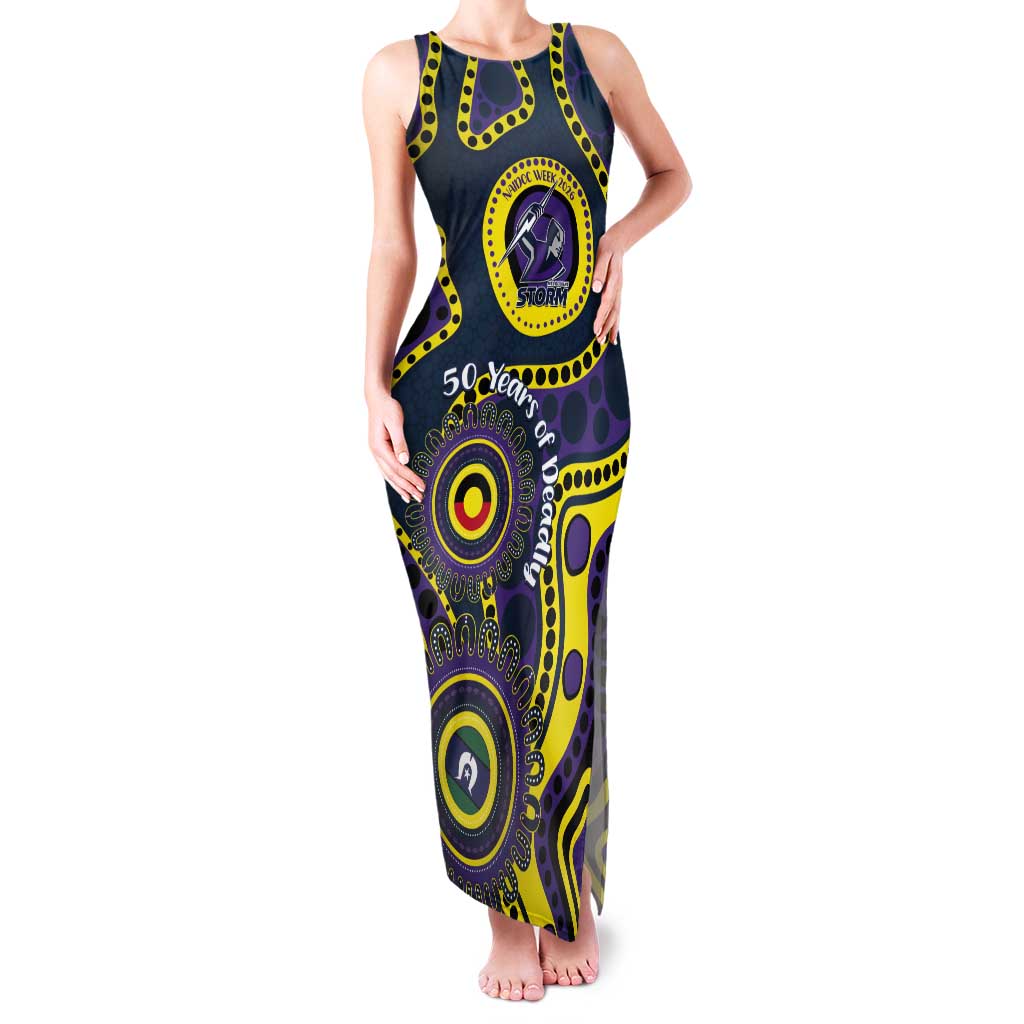 Storm NAIDOC Week 2026 Personalised Tank Maxi Dress 50 Years of Deadly Aboriginal Art