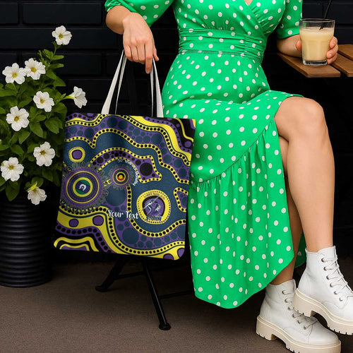 Storm NAIDOC Week 2026 Personalised Tote Bag 50 Years of Deadly Aboriginal Art