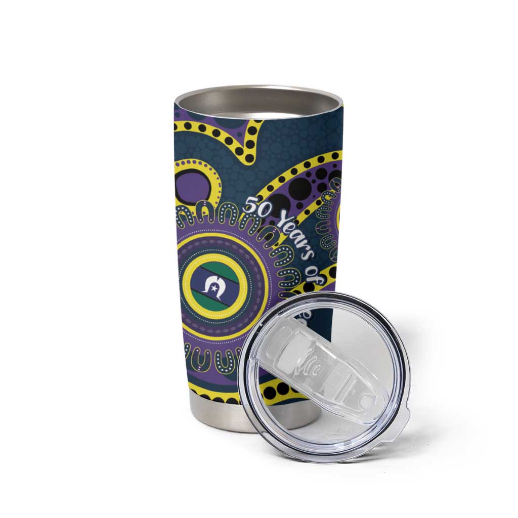 Storm NAIDOC Week 2026 Personalised Tumbler Cup 50 Years of Deadly Aboriginal Art