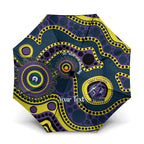 Storm NAIDOC Week 2026 Personalised Umbrella 50 Years of Deadly Aboriginal Art