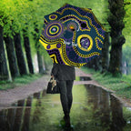 Storm NAIDOC Week 2026 Personalised Umbrella 50 Years of Deadly Aboriginal Art