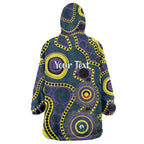 Storm NAIDOC Week 2026 Personalised Wearable Blanket Hoodie 50 Years of Deadly Aboriginal Art