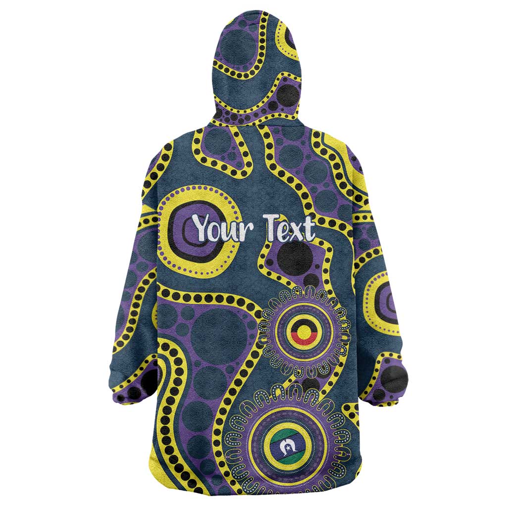 Storm NAIDOC Week 2026 Personalised Wearable Blanket Hoodie 50 Years of Deadly Aboriginal Art