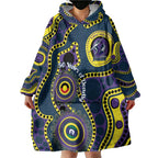 Storm NAIDOC Week 2026 Personalised Wearable Blanket Hoodie 50 Years of Deadly Aboriginal Art