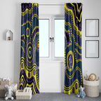 Storm NAIDOC Week 2026 Personalised Window Curtain 50 Years of Deadly Aboriginal Art