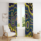 Storm NAIDOC Week 2026 Personalised Window Curtain 50 Years of Deadly Aboriginal Art