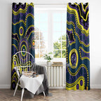 Storm NAIDOC Week 2026 Personalised Window Curtain 50 Years of Deadly Aboriginal Art