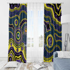 Storm NAIDOC Week 2026 Personalised Window Curtain 50 Years of Deadly Aboriginal Art