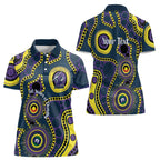 Storm NAIDOC Week 2026 Personalised Women Polo Shirt 50 Years of Deadly Aboriginal Art