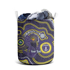 Dockers NAIDOC Week 2026 Personalised Laundry Basket 50 Years of Deadly Aboriginal Art