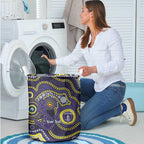 Dockers NAIDOC Week 2026 Personalised Laundry Basket 50 Years of Deadly Aboriginal Art