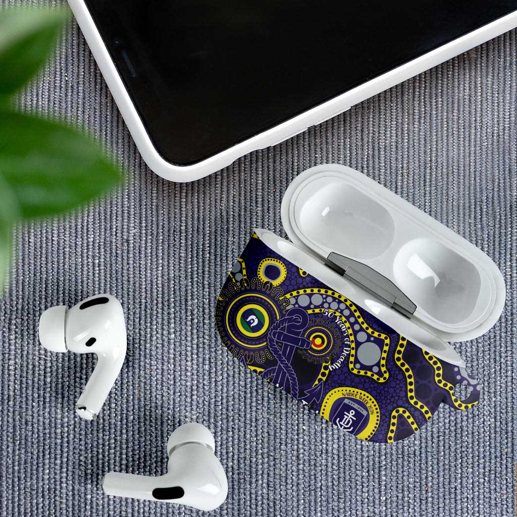 Dockers NAIDOC Week 2026 Personalised AirPods Case 50 Years of Deadly Aboriginal Art