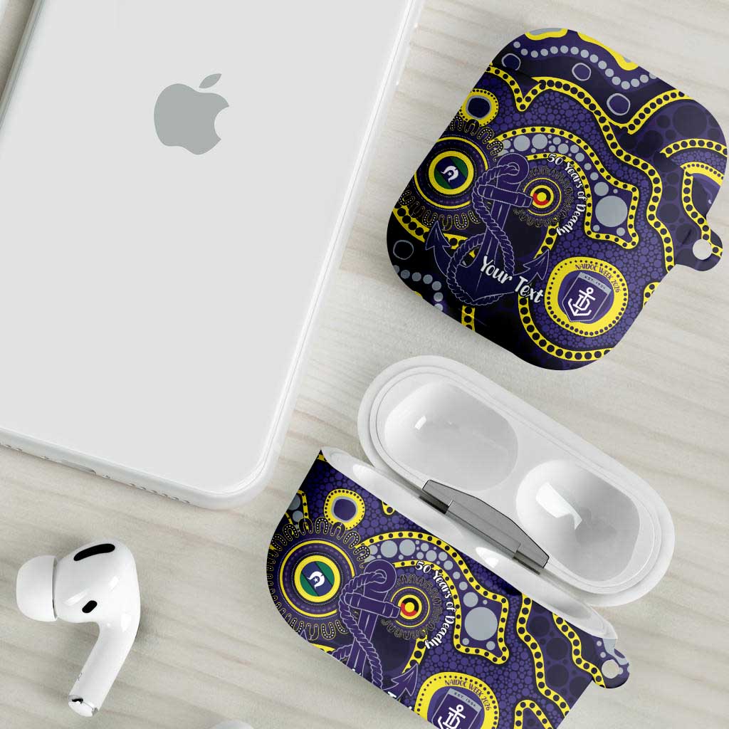 Dockers NAIDOC Week 2026 Personalised AirPods Case 50 Years of Deadly Aboriginal Art