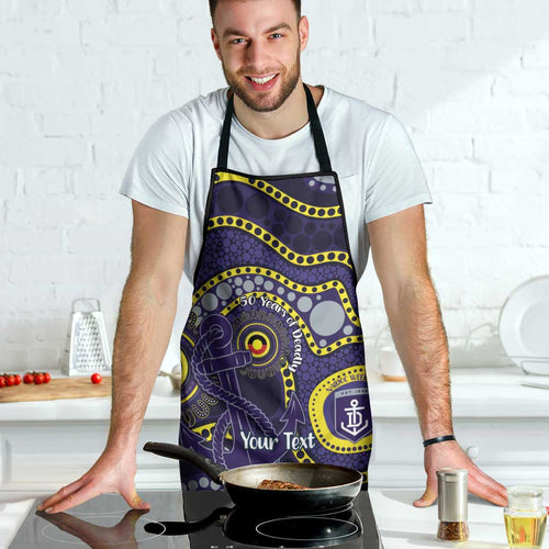Dockers NAIDOC Week 2026 Personalised Apron 50 Years of Deadly Aboriginal Art