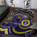 Dockers NAIDOC Week 2026 Personalised Area Rug 50 Years of Deadly Aboriginal Art