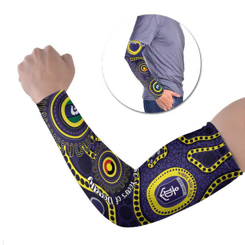 Dockers NAIDOC Week 2026 Personalised Arm Sleeves 50 Years of Deadly Aboriginal Art