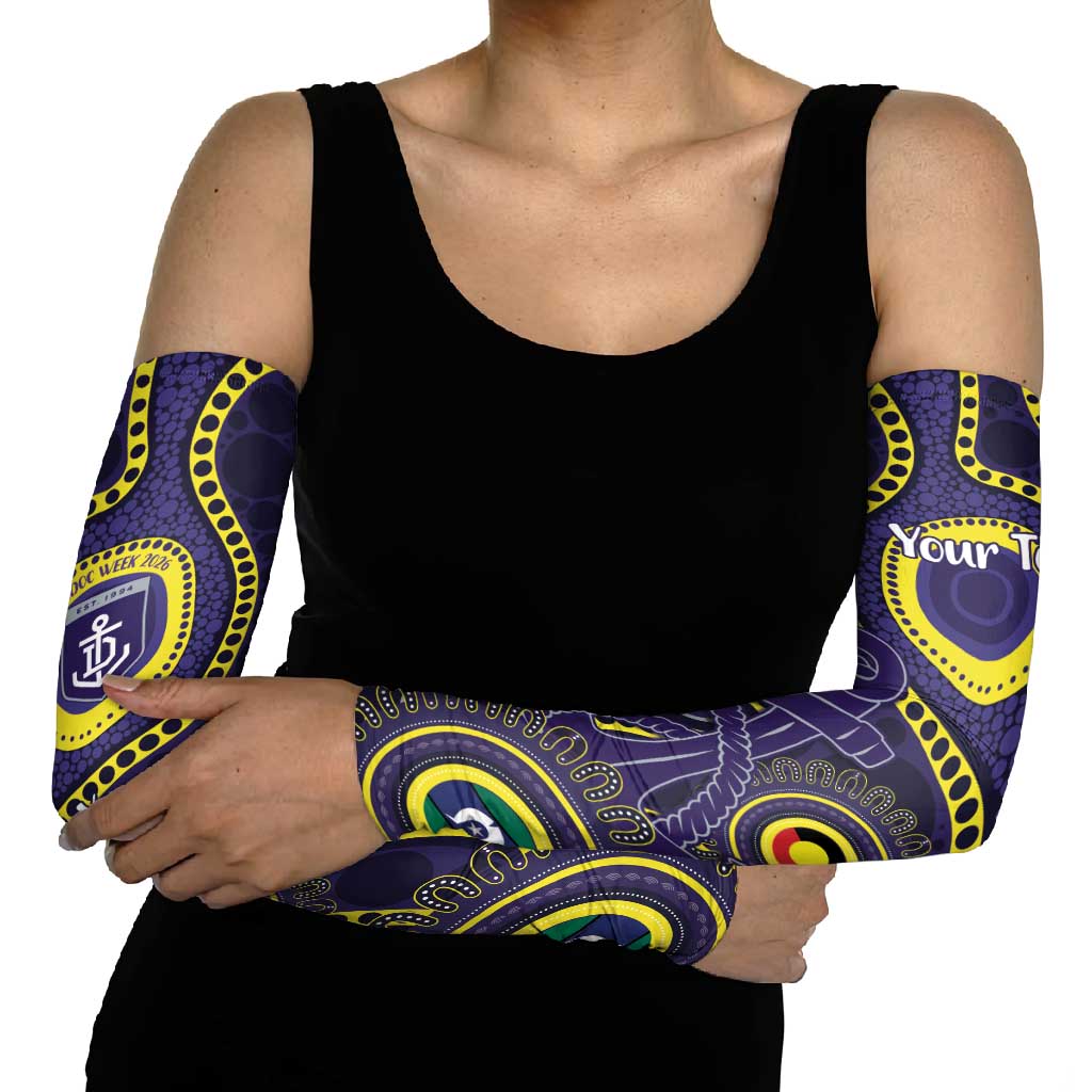 Dockers NAIDOC Week 2026 Personalised Arm Sleeves 50 Years of Deadly Aboriginal Art
