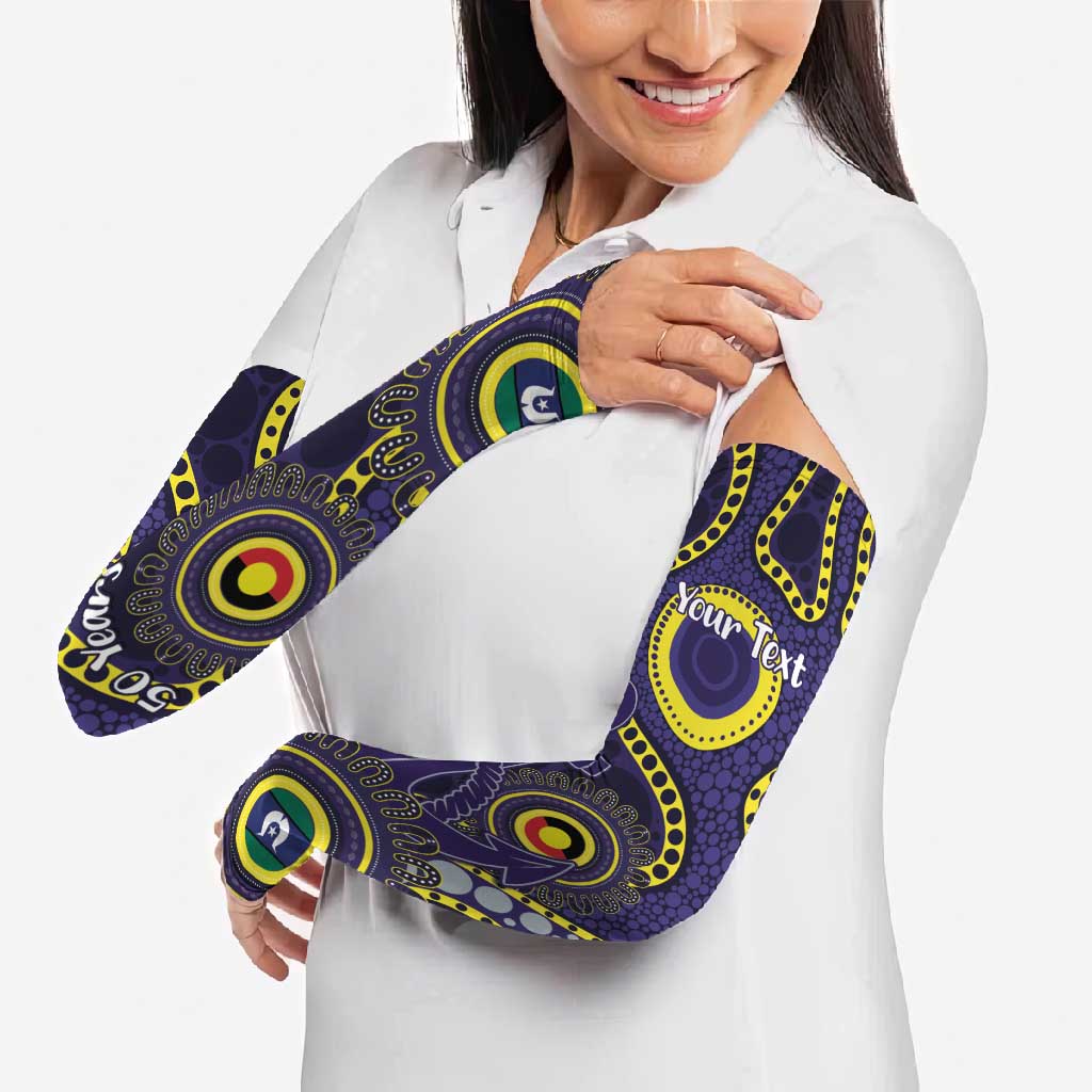Dockers NAIDOC Week 2026 Personalised Arm Sleeves 50 Years of Deadly Aboriginal Art