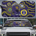 Dockers NAIDOC Week 2026 Personalised Auto Sun Shade 50 Years of Deadly Aboriginal Art