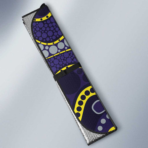 Dockers NAIDOC Week 2026 Personalised Auto Sun Shade 50 Years of Deadly Aboriginal Art