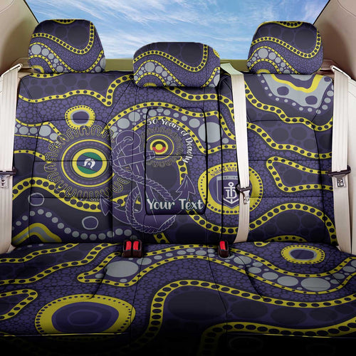 Dockers NAIDOC Week 2026 Personalised Back Car Seat Cover 50 Years of Deadly Aboriginal Art