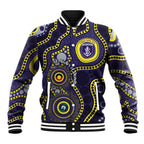Dockers NAIDOC Week 2026 Personalised Baseball Jacket 50 Years of Deadly Aboriginal Art
